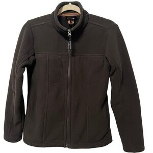 Patagonia Vintage Women’s Brown Fleece Zip Up Jacket Size Small